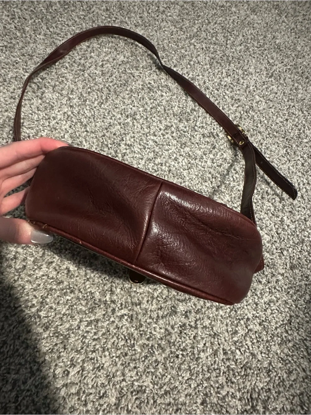 Hunt Club structured burgundy